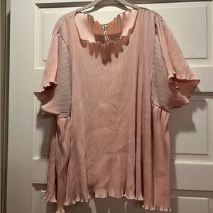 Agnes & Dora Peach top